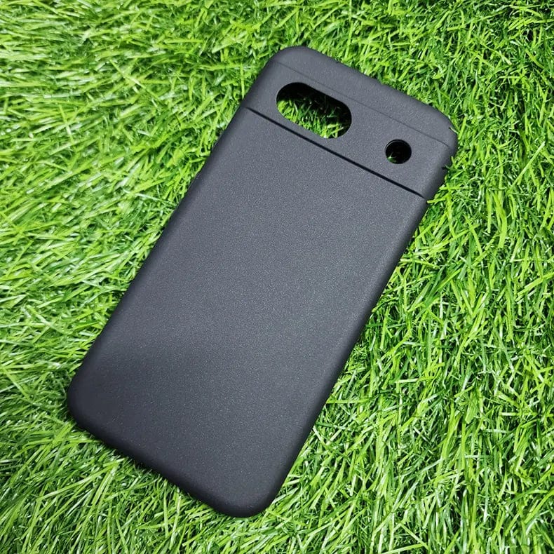 Liquid Soft Silicone Microfiber Case for Google Pixel 7 Google Pixel 7 / Black - Ktusu