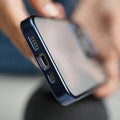 Lusterless Soft Frame Hard Transparent Case for iPhone 15 Pro Max - Ktusu