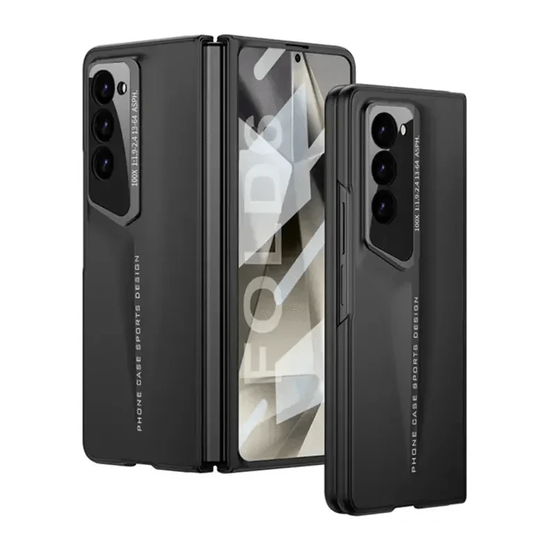 Luxury Anti-Fall Hard Case for Samsung Z Fold6 Samsung Z Fold6 / Black - Ktusu
