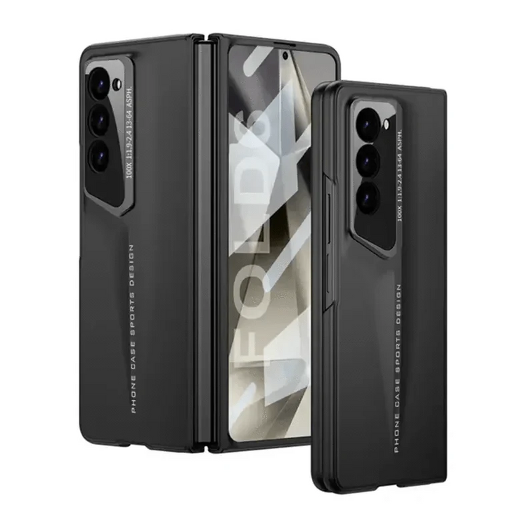 Luxury Anti-Fall Hard Case for Samsung Z Fold6 Samsung Z Fold6 / Gold - Ktusu