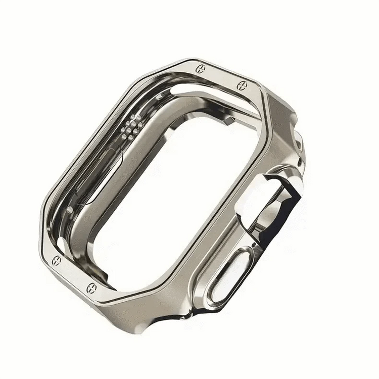Luxury Armor 360 Degree Soft Body Bumper for Apple Watch Ultra 49mm Ultra 49mm / Natural Titanium - Ktusu