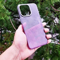 Luxury Bling Transparent Shiny Glitter Hard Case for iPhone 14 Pro Max - Ktusu