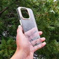 Luxury Bling Transparent Shiny Glitter Hard Case for iPhone 14 Pro Max - Ktusu