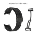 Magnetic D-Buckle Silicone Band for Samsung Watch4 | 5 | 6 | 7 - Ktusu
