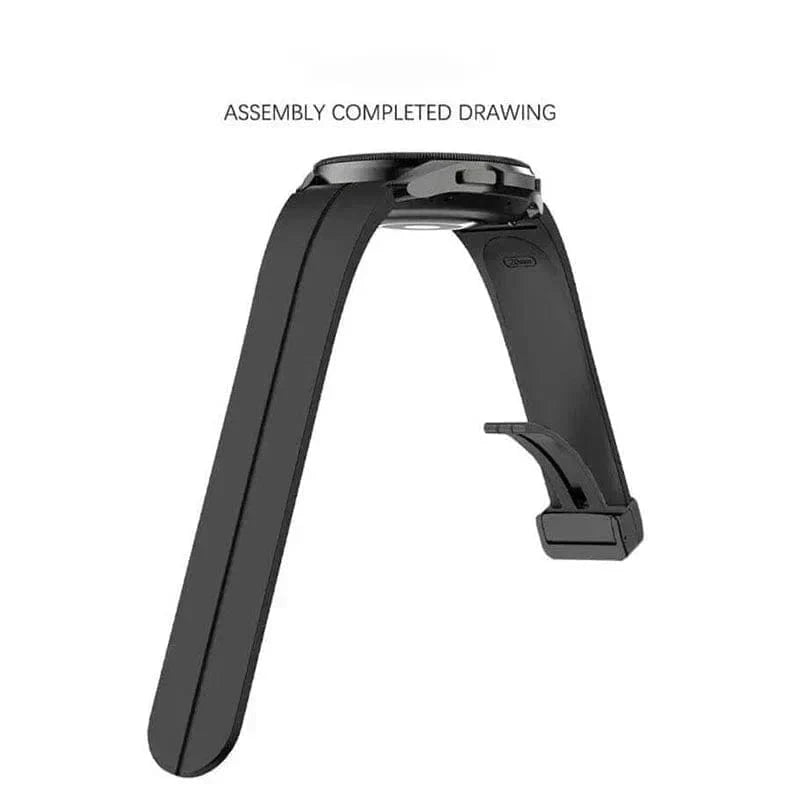 Magnetic D-Buckle Silicone Band for Samsung Watch4 | 5 | 6 | 7 - Ktusu