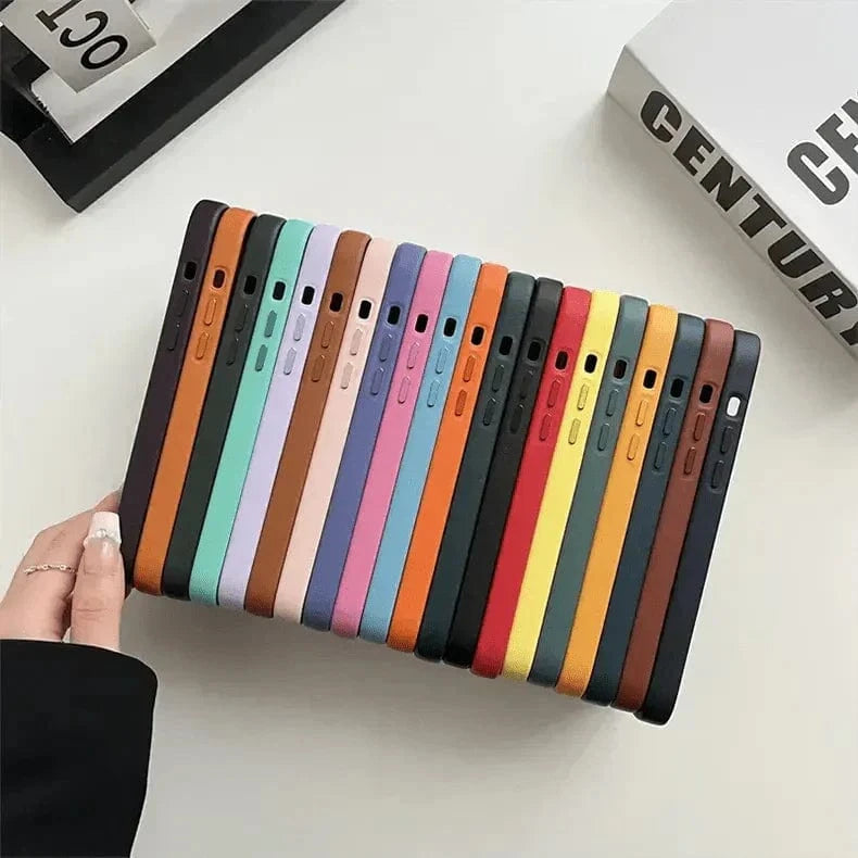 Magsafe PU Leather Magnetic Hard Case for iPhone 15 - Ktusu