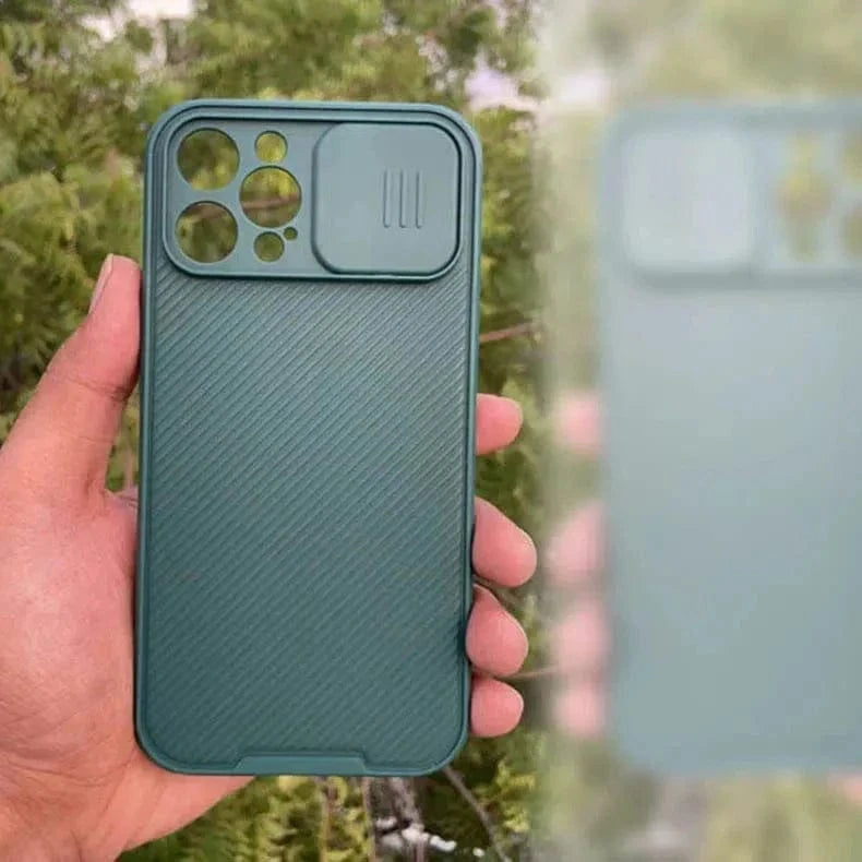 MagSafe Shutter Slide Hard Case for iPhone 13 Pro iPhone 13 Pro / green - Ktusu