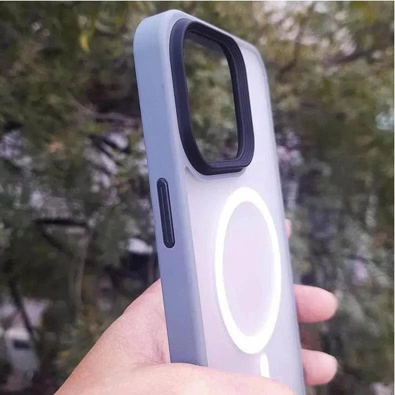 Magsafe Sleek Matte Hard Case for iPhone 15 Pro - Ktusu