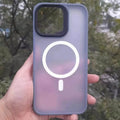 Magsafe Sleek Matte Hard Case for iPhone 15 Pro - Ktusu