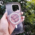 Magsafe Slim Thin Clear Hard Case for iPhone 16 Plus - Ktusu