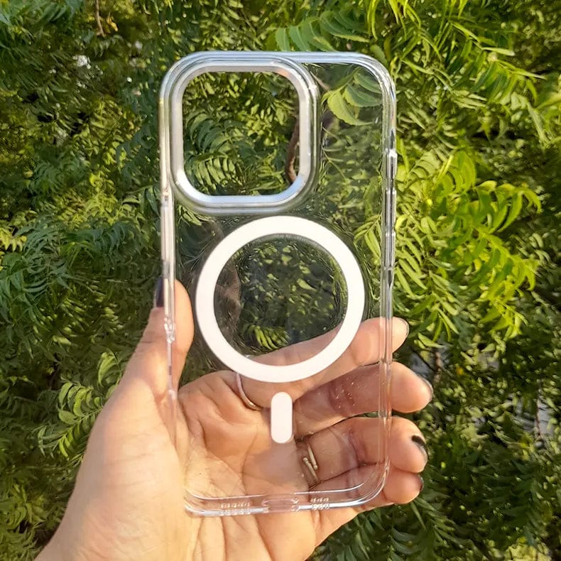 Magsafe Slim Thin Clear Hard Case for iPhone 16 Pro Max iPhone 16 Pro Max / with magsafe / Clear - Ktusu