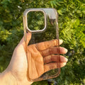 Magsafe Slim Thin Clear Hard Case for iPhone 16 Pro Max iPhone 16 Pro Max / without magsafe / Brown - Ktusu