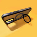 Magsafe Stand Matte Hard Case for iPhone 15 Pro iPhone 15 Pro / Black / with magsafe - Ktusu