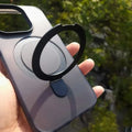 Magsafe Stand Matte Hard Case for iPhone 15 Pro Max iPhone 15 Pro Max / Black / with magsafe - Ktusu