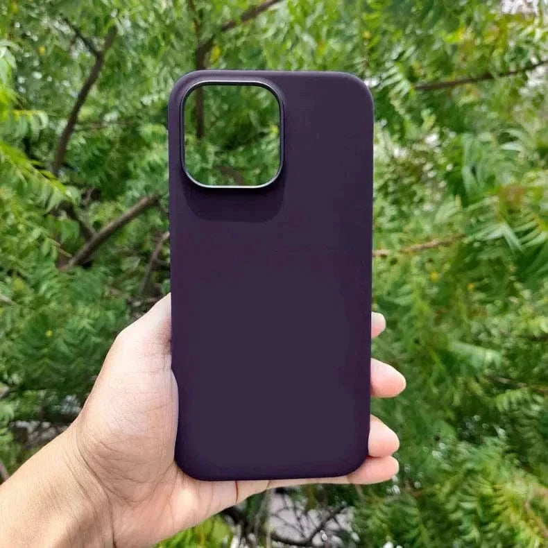 Magsafe TPU Silicone Hard Case for iPhone 14 Pro Max iPhone 14 Pro Max / Deep Purple / with magsafe - Ktusu