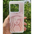 Matte Finish Reflective Starbucks Hard Case for OnePlus Nord CE 2 OnePlus Nord CE 2 / Starbuks 3 - Ktusu