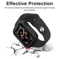 Matte Silicone Soft Slim 360 Degree Body Bumper for Apple Watch 41mm - Ktusu