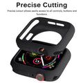 Matte Silicone Soft Slim 360 Degree Body Bumper for Apple Watch 41mm - Ktusu
