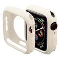 Matte Silicone Soft Slim 360 Degree Body Bumper for Apple Watch 41mm 41mm / Cream - Ktusu