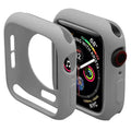 Matte Silicone Soft Slim 360 Degree Body Bumper for Apple Watch 41mm 41mm / Grey - Ktusu