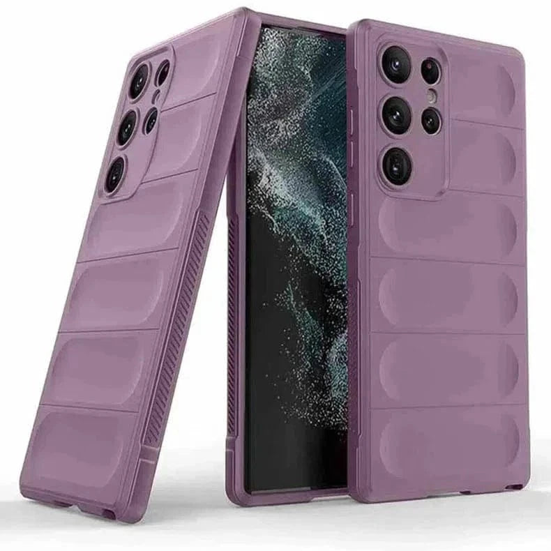 Matte Soft Flexible with Camera Protection Case for Samsung S22 Plus Samsung S22 Plus / Lavender - Ktusu