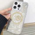 Mechanical Magsafe Hard Case for iPhone 14 iPhone 14 / Gold / with magsafe - Ktusu