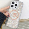 Mechanical Magsafe Hard Case for iPhone 14 iPhone 14 / Rose gold / with magsafe - Ktusu