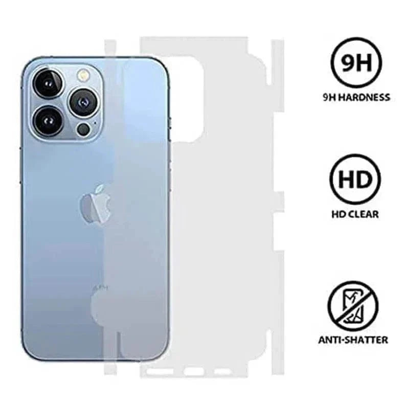 Membrane Flexible Matte Back Guard for iPhone 14 Pro Max iPhone 14 Pro Max - Ktusu