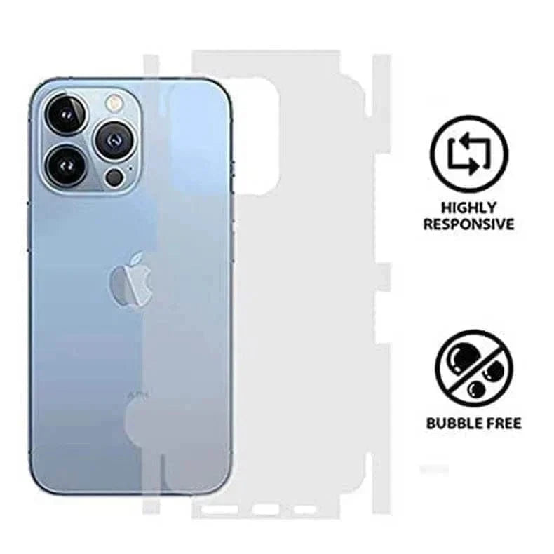 Membrane Flexible Matte Back Guard for iPhone 14 Pro Max iPhone 14 Pro Max - Ktusu