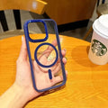 Metal Keys Magsafe Hard Back Soft Edge Case for iPhone 13 Pro - Ktusu
