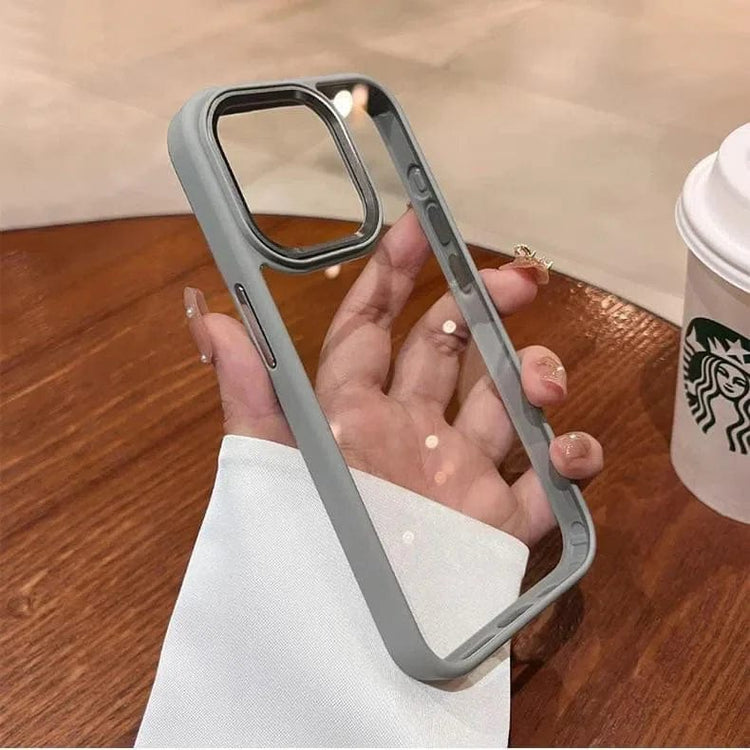 Metal Keys Magsafe Hard Back Soft Edge Case for iPhone 13 Pro iPhone 13 Pro / without magsafe / Black - Ktusu