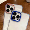 Metal Lens Clear PC Hard Case for iPhone 12 Pro Max - Ktusu