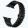 Metal Link Bracelet Chain for Apple Watch 42 | 44 | 45 | Ultra 49 | 46mm S10 42 | 44 | 45 | Ultra 49 | 46mm S10 / Matte Black - Ktusu