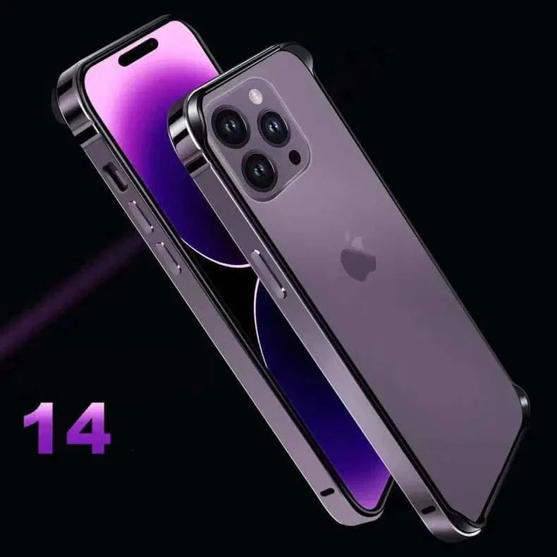 Metal Reinforced Aluminum Frame Case for iPhone 16 Plus - Ktusu