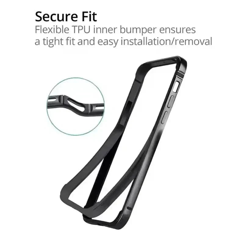 Metal Reinforced Aluminum Frame Case for iPhone 16 Plus - Ktusu