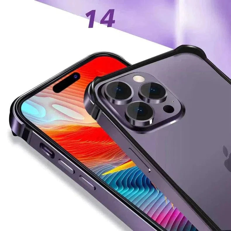 Metal Reinforced Aluminum Frame Case for iPhone 16 Pro - Ktusu