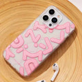 Mikalen Graffiti Letter Print Soft Edge Hard Case for iPhone 14 - Ktusu