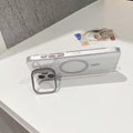 Military Grade Built-In Stand Magsafe Hard Case for iPhone 16 Plus - Ktusu