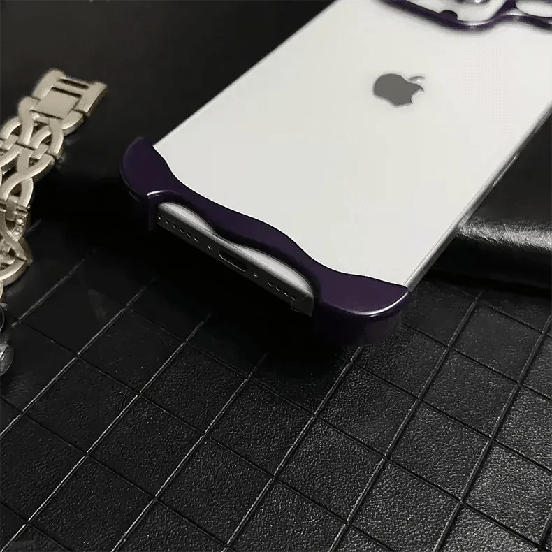 Minimalist Frame Camera Lens Protector Case for iPhone 15 Pro - Ktusu