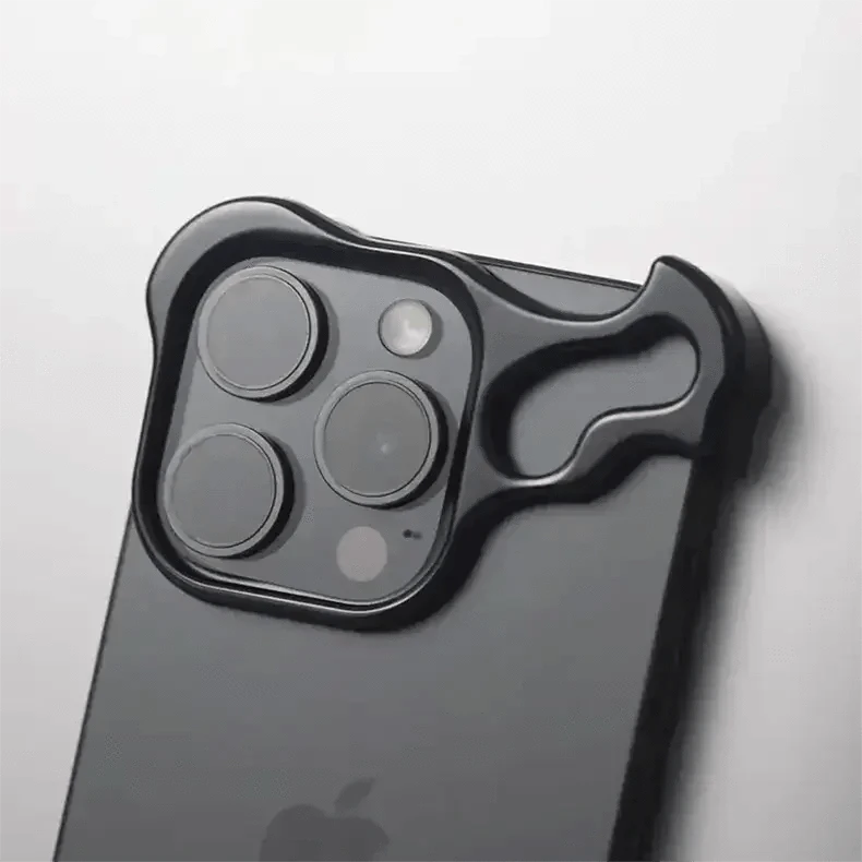 Minimalist Frame Camera Lens Protector Case for iPhone 15 Pro - Ktusu