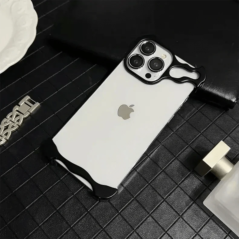 Minimalist Frame Camera Lens Protector Case for iPhone 15 Pro - Ktusu