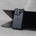 Minimalist Frame Camera Lens Protector Case for iPhone 15 Pro iPhone 15 Pro / Black - Ktusu