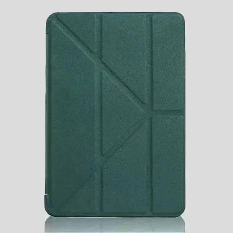 Multifold Slim Soft Touch Smart Cover for iPad 10 (10.9-inch)| 11 (11-inch) iPad 10 (10.9-inch)| 11 (11-inch) / Midnight Green - Ktusu