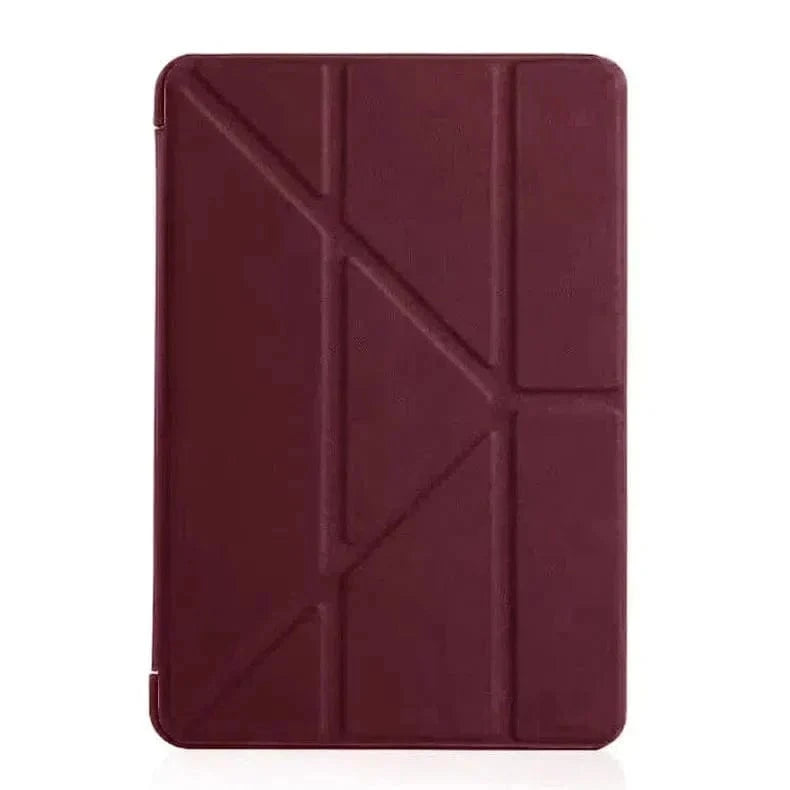 Multifold Slim Soft Touch Smart Cover for iPad 10 (10.9-inch)| 11 (11-inch) iPad 10 (10.9-inch)| 11 (11-inch) / wine - Ktusu
