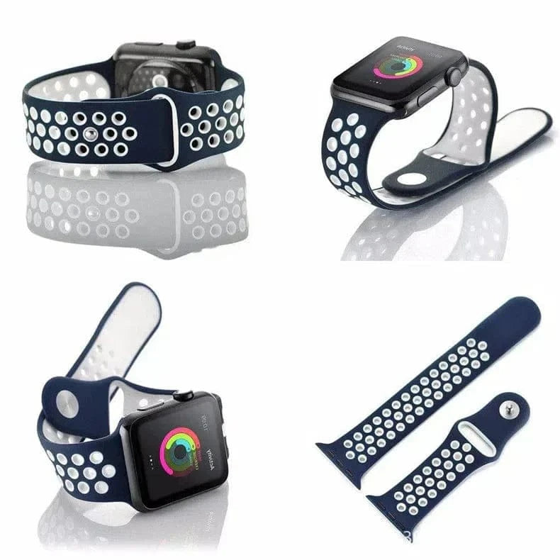 Nike Silicone Band for Apple Watch 42 | 44 | 45 | Ultra 49 | 46mm S10 - Ktusu