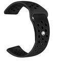 Nike Silicone Band for Smartwatch 22mm 22mm / Black - Ktusu