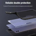 Nillkin Multi Angle Folding Faux Leather Pencil Holder Covers for Samsung Tab S8 Plus | Tab S9 Plus | Tab S9 FE Plus | Tab S10 Plus Samsung Tab S8 Plus | Tab S9 Plus | Tab S9 FE Plus | Tab S10 Plus / Black - Ktusu