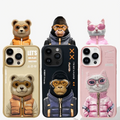 Nimmy 3D Embroided Hard Case for iPhone 16 Pro - Ktusu