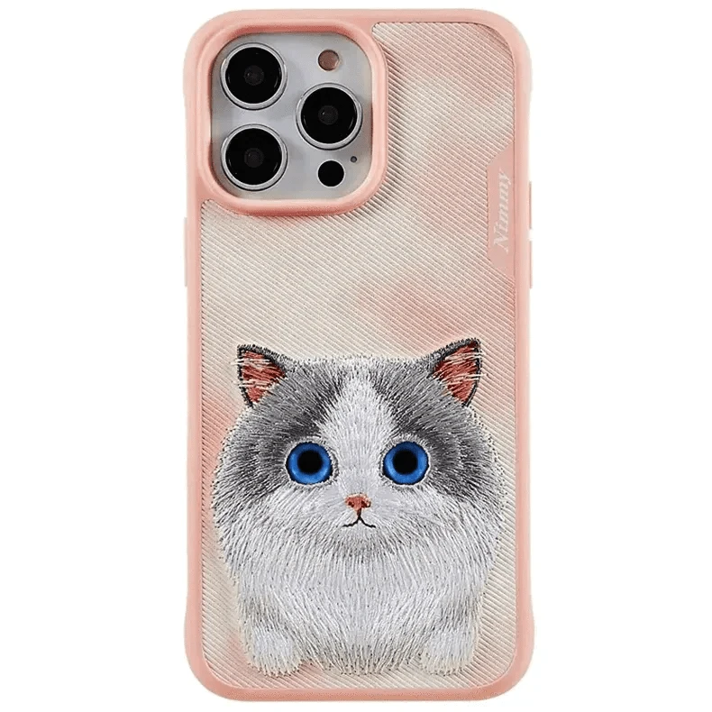Nimmy 3D Embroided Hard Case for iPhone 16 Pro - Ktusu