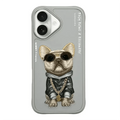 Nimmy 3D Embroided Hard Case for iPhone 16 Pro - Ktusu